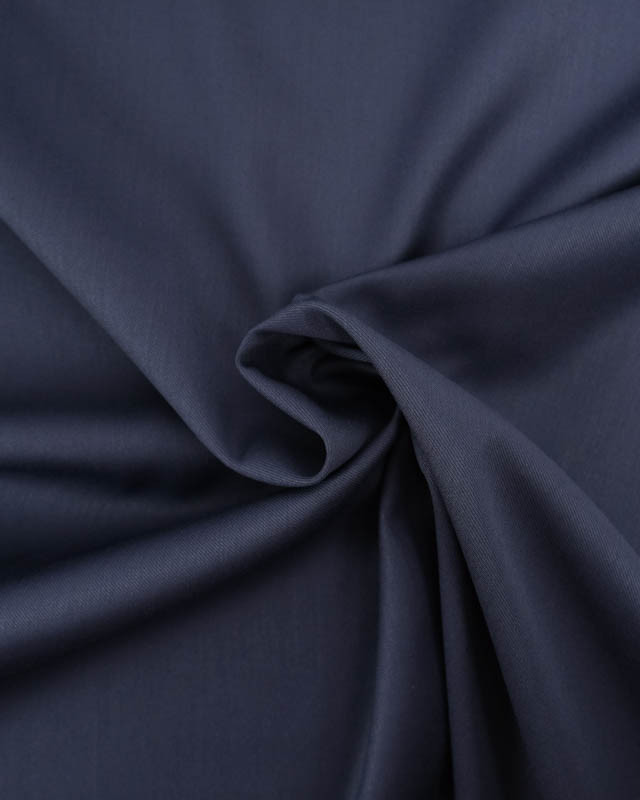 Sergé Twill Polyviscose marine